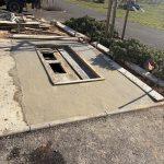 Avant pose de monument